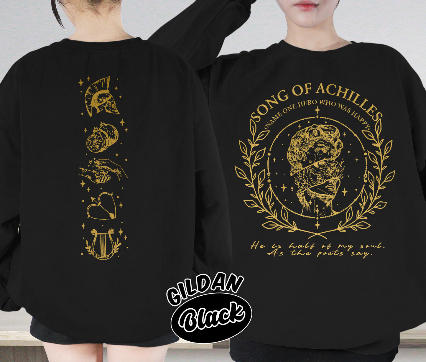 Song of Achilles Shirt, Achilles and Patroclus Shirt, Name One Hero Shirt, Romantasy Readers Shirt, Bookish Bookworm Book Nerd Shirt, Gift for Her, Gift for Readers for Book Lovers