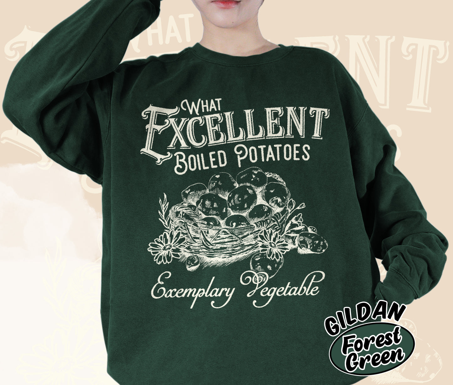 Excellent Boiled Potatoes Pride and Prejudice Shirt Jane Austen Shirt Pemberley Shirt Funny Mr Collins Mr Darcy Shirt, Romantasy Readers Shirt, Bookish Bookworm Book Nerd Shirt, Gift for Her, Gift for Readers for Book Lovers