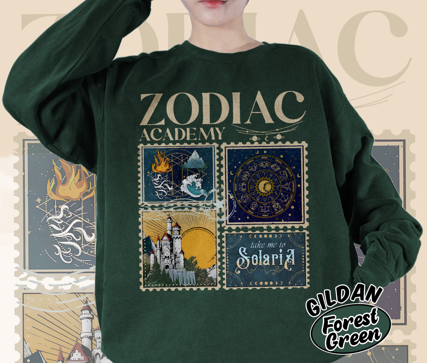 Zodiac Academy Shirt, Celestial Heirs Band Shirt, Terra Aer, Ignis and Aqua, Professor Lance Orion, Almighty Sovereign Society, Romantasy Readers Shirt, Bookish Bookworm Book Nerd Shirt, Gift for Her, Gift for Readers for Book Lovers