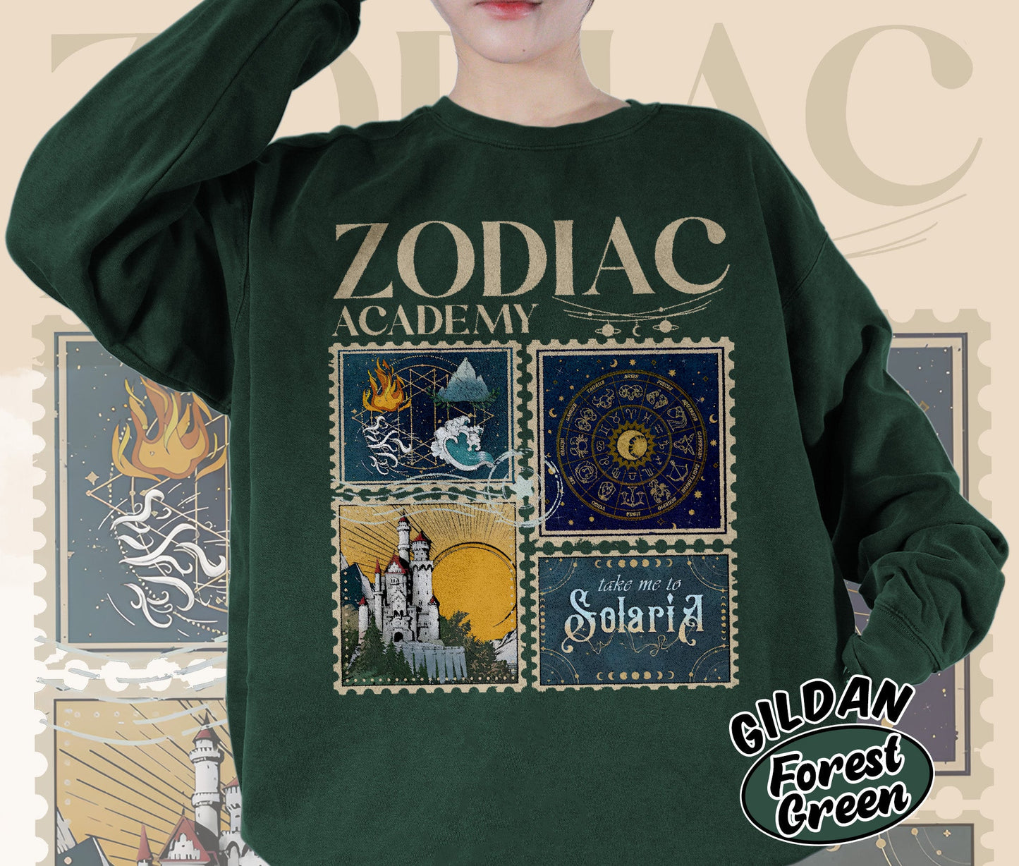 Zodiac Academy Shirt, Celestial Heirs Band Shirt, Terra Aer, Ignis and Aqua, Professor Lance Orion, Almighty Sovereign Society, Romantasy Readers Shirt, Bookish Bookworm Book Nerd Shirt, Gift for Her, Gift for Readers for Book Lovers