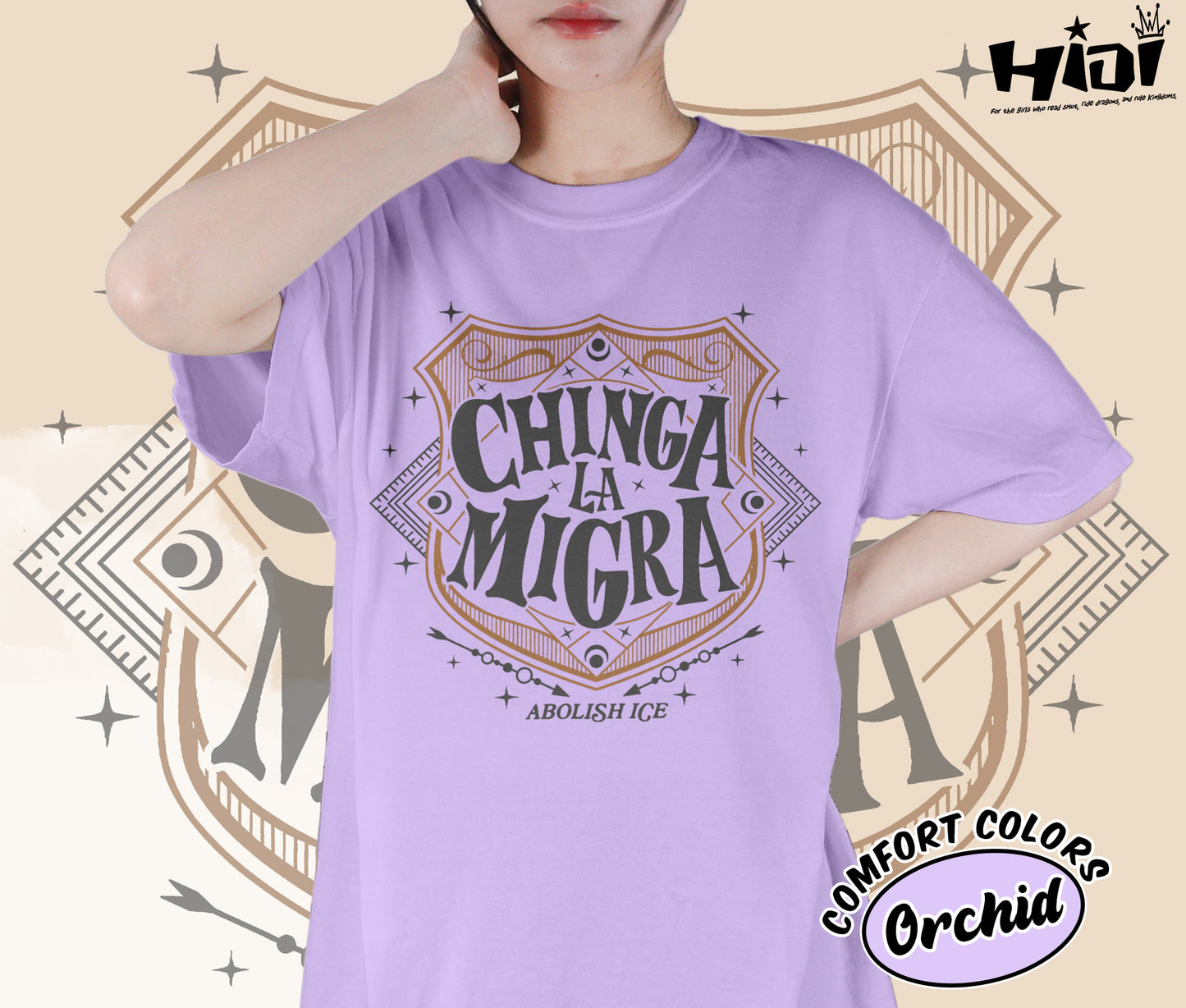 Abolish Ice No Human Is Illegal Shirt, Chinga La Migra Immigrant Human Rights Shirt, DACA Liberal Shirt, Romantasy Readers Shirt, Bookish Bookworm Book Nerd Shirt, Gift for Her, Gift for Readers for Book Lovers