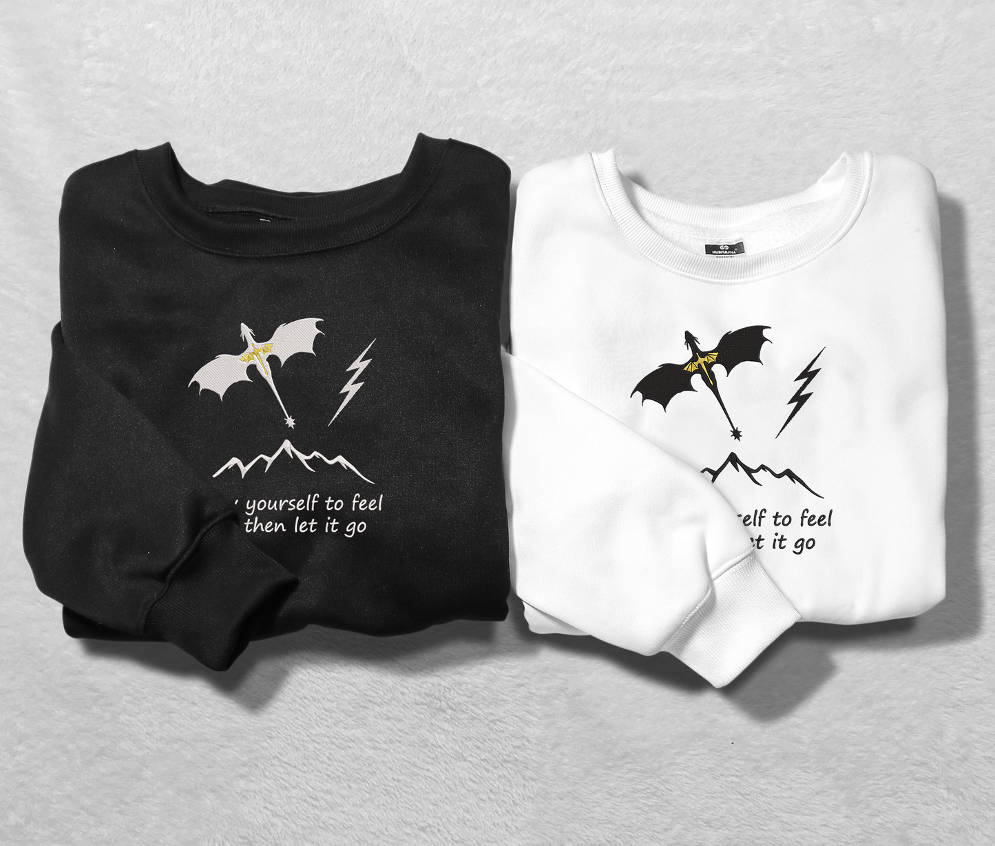 Dragons Fourth Wing Embroidered Sweatshirt, Fourth Wing Merch Crewneck, Gift For Empyrean Series Fan Club, Gift For Readers, For Book Lover