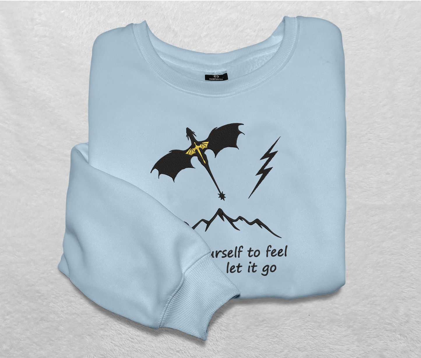 Dragons Fourth Wing Embroidered Sweatshirt, Fourth Wing Merch Crewneck, Gift For Empyrean Series Fan Club, Gift For Readers, For Book Lover