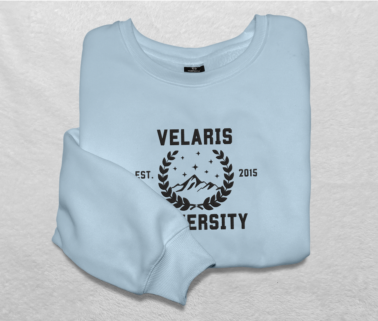 Velaris University Embroidered Sweatshirt, Acotar Velaris Embroidered Shirt, Fourth Wing Shirt, Basgiath War College, Acotar Shirt, Sarah J Maas, Gift For Book Lover