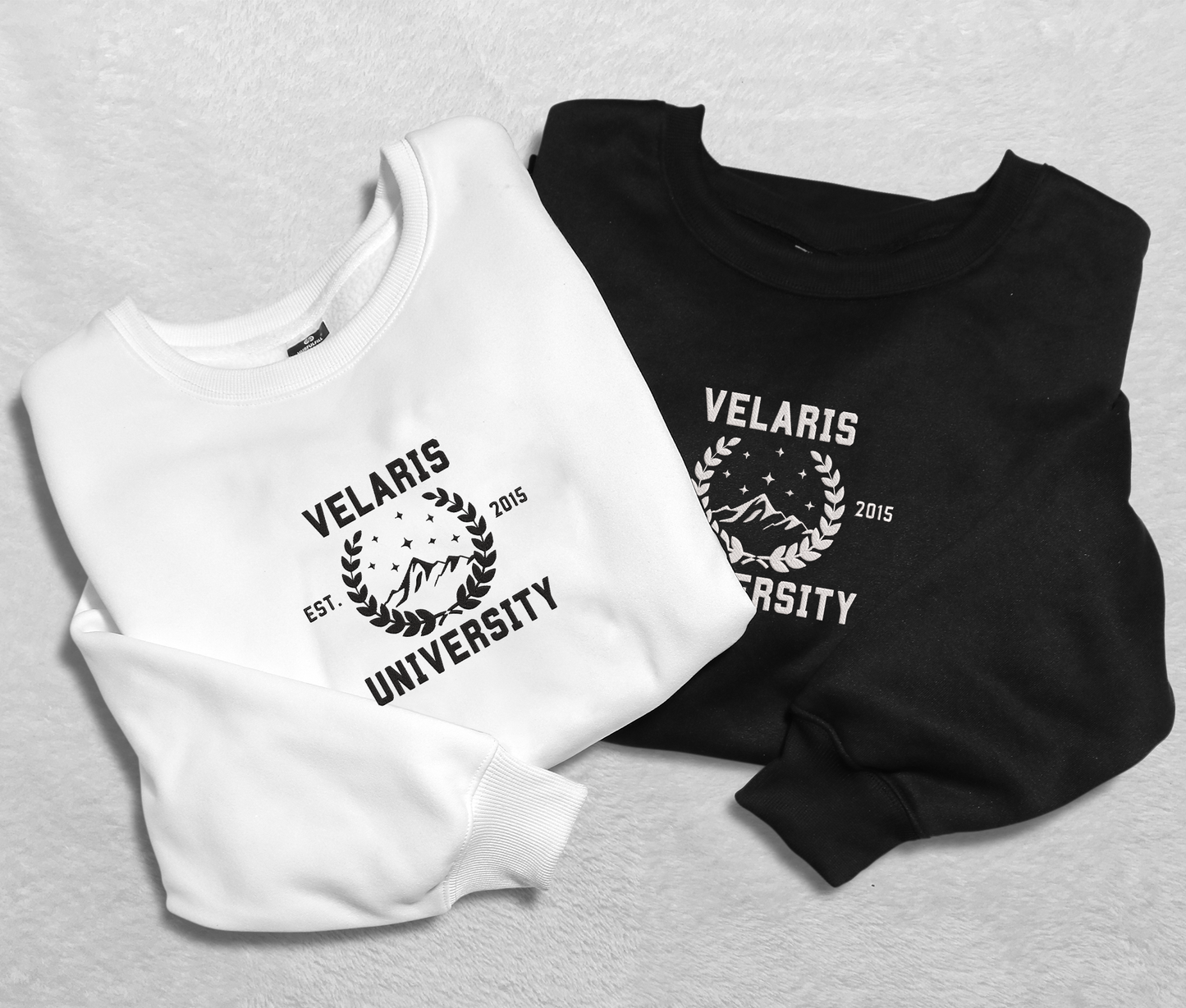 Velaris University Embroidered Sweatshirt, Acotar Velaris Embroidered Shirt, Fourth Wing Shirt, Basgiath War College, Acotar Shirt, Sarah J Maas, Gift For Book Lover