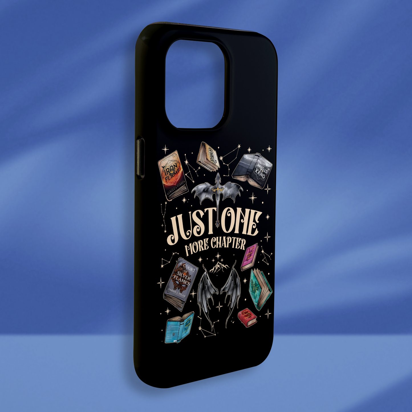 Just One More Chapter Phone Case Book Lover Phone Case Fantasy Merch Phone Case Romance Merch Phone Case