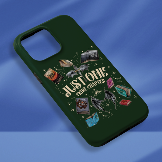 Just One More Chapter Phone Case Book Lover Phone Case Fantasy Merch Phone Case Romance Merch Phone Case