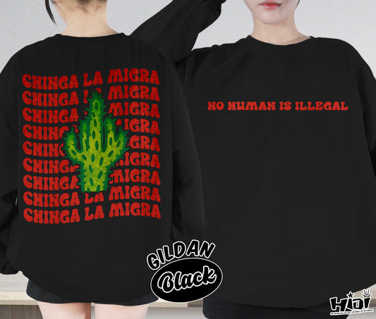 Chinga La Migra Shirt, Fck Ice Shirt, Abolish Ice Shirt, Immigrant Human Rights Shirt, LA Ice Protest, Romantasy Readers Shirt, Bookish Bookworm Book Nerd Shirt, Gift for Her, Gift for Readers for Book Lovers