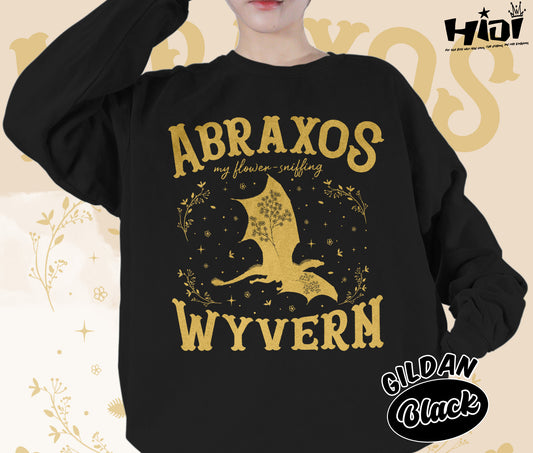 Abraxos Flower Garden Club Shirt, Throne Of Glass Flower Shirt, Throne Of Glass Shirt, Romantasy Readers Shirt, Bookish Bookworm Book Nerd Shirt, Gift for Her, Gift for Readers for Book Lovers