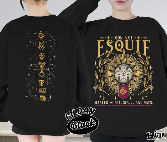 Esquie Clair Obscur Expedition Shirt, Expedition Shirt, Esquie Shirt, Game Shirt, Romantasy Readers Shirt, Bookish Bookworm Book Nerd Shirt, Gift for Her, Gift for Readers for Book Lovers