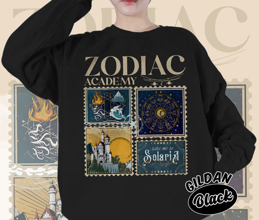 Zodiac Academy Shirt, Celestial Heirs Band Shirt, Terra Aer, Ignis and Aqua, Professor Lance Orion, Almighty Sovereign Society, Romantasy Readers Shirt, Bookish Bookworm Book Nerd Shirt, Gift for Her, Gift for Readers for Book Lovers