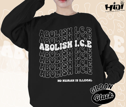Abolish ICE Shirt, No Human Is Illegal Shirt, Pro Immigrant Rights Shirt, DACA Support Shirt, Social Justice Graphic Shirt, Bookish Bookworm Book Nerd Shirt, Gift for Her, Gift for Readers for Book Lovers