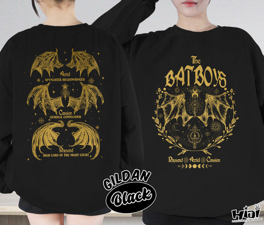 Acotar The Bat Boys Shirt, Bat Boys Shirt, Cassian General Shirt, Azriel Shirt, Rhysand Shirt, Romantasy Readers Shirt, Bookish Bookworm Book Nerd Shirt, Gift for Her, Gift for Readers for Book Lovers