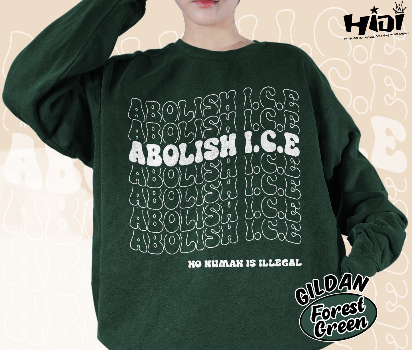 Abolish ICE Shirt, No Human Is Illegal Shirt, Pro Immigrant Rights Shirt, DACA Support Shirt, Social Justice Graphic Shirt, Bookish Bookworm Book Nerd Shirt, Gift for Her, Gift for Readers for Book Lovers