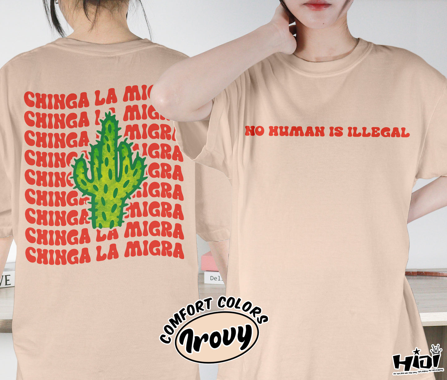 Chinga La Migra Shirt, Fck Ice Shirt, Abolish Ice Shirt, Immigrant Human Rights Shirt, LA Ice Protest, Romantasy Readers Shirt, Bookish Bookworm Book Nerd Shirt, Gift for Her, Gift for Readers for Book Lovers