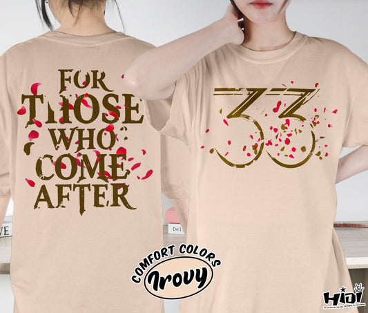 Esquie 33 Shirt, Expedition 33 Shirt, For Those Who Come After Shirt, Game Shirt, Romantasy Readers Shirt, Bookish Bookworm Book Nerd Shirt, Gift for Her, Gift for Readers for Book Lovers