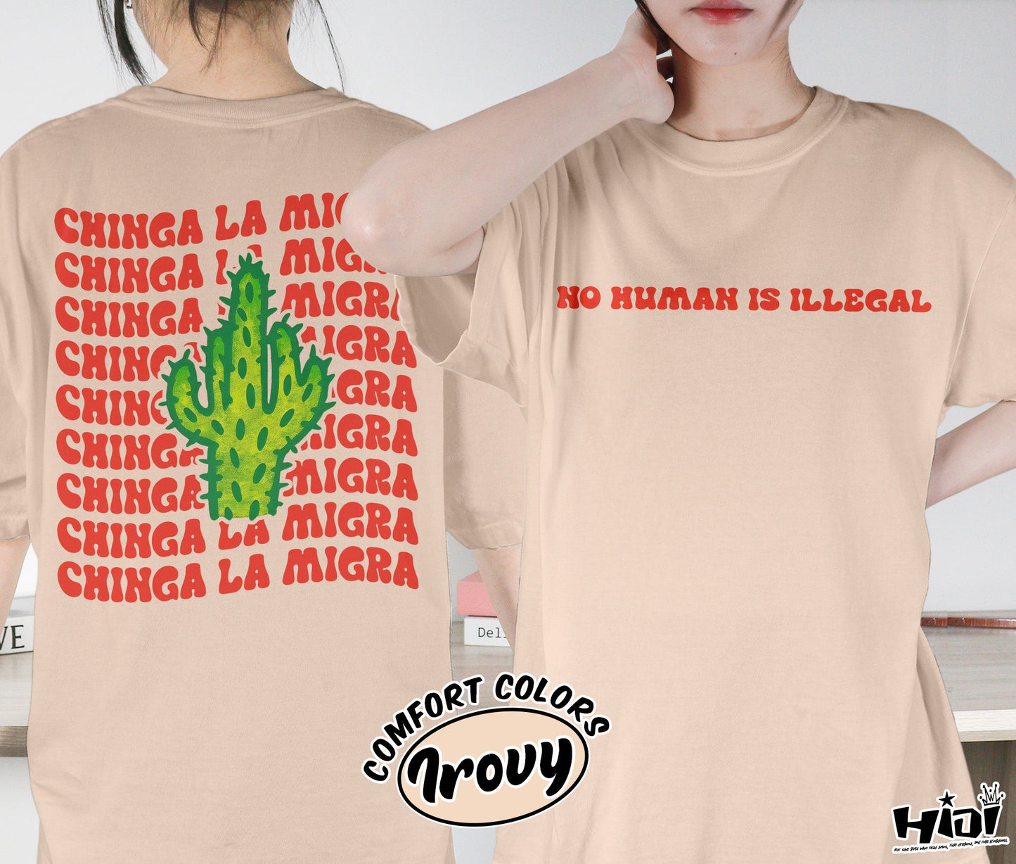 Chinga La Migra Shirt, Fck Ice Shirt, Abolish Ice Shirt, Immigrant Human Rights Shirt, LA Ice Protest, Romantasy Readers Shirt, Bookish Bookworm Book Nerd Shirt, Gift for Her, Gift for Readers for Book Lovers
