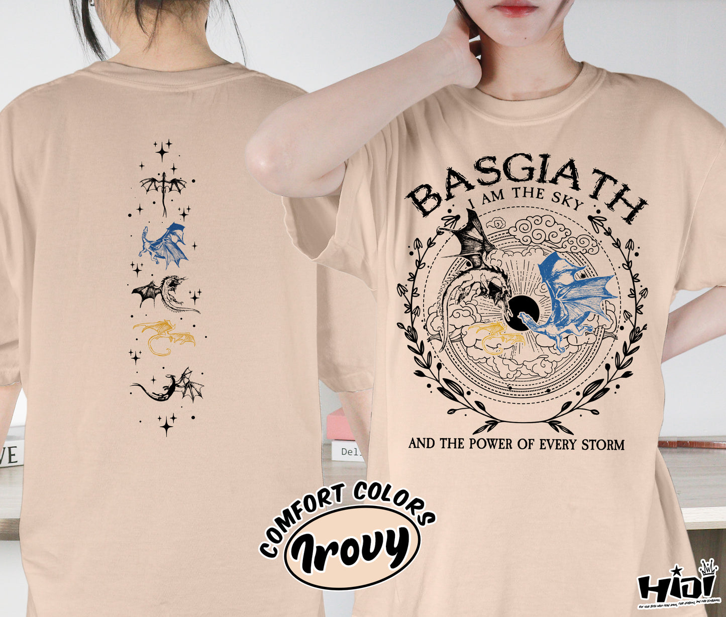 Basgiath War College Shirt, Dragon Fourth Wing Shirt, Iron Flame Shirt, I Am The Sky Shirt, Romantasy Readers Shirt, Bookish Bookworm Book Nerd Shirt, Gift for Her, Gift for Readers for Book Lovers