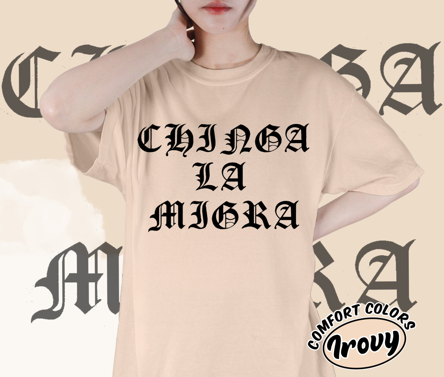 Chinga La Migra Shirt, Anti-Trump Shirt, Anti-Deportation Anti-Deportation Shirt, Mexican Protest Shirt, Resist Shirt, Bookish Bookworm Book Nerd Shirt, Gift for Her, Gift for Readers for Book Lovers