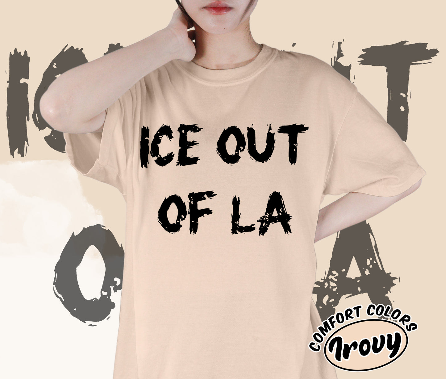 Ice Out Of La Shirt, DACA Shirt, Social Justice Shirt, Romantasy Readers Shirt, Bookish Bookworm Book Nerd Shirt, Gift for Her, Gift for Readers for Book Lovers