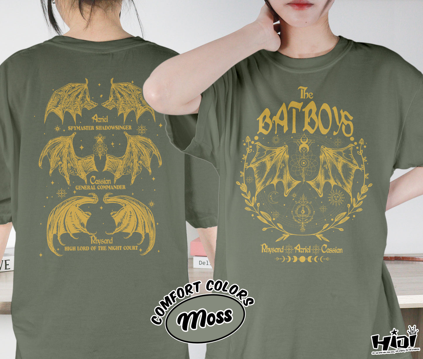 Acotar The Bat Boys Shirt, Bat Boys Shirt, Cassian General Shirt, Azriel Shirt, Rhysand Shirt, Romantasy Readers Shirt, Bookish Bookworm Book Nerd Shirt, Gift for Her, Gift for Readers for Book Lovers