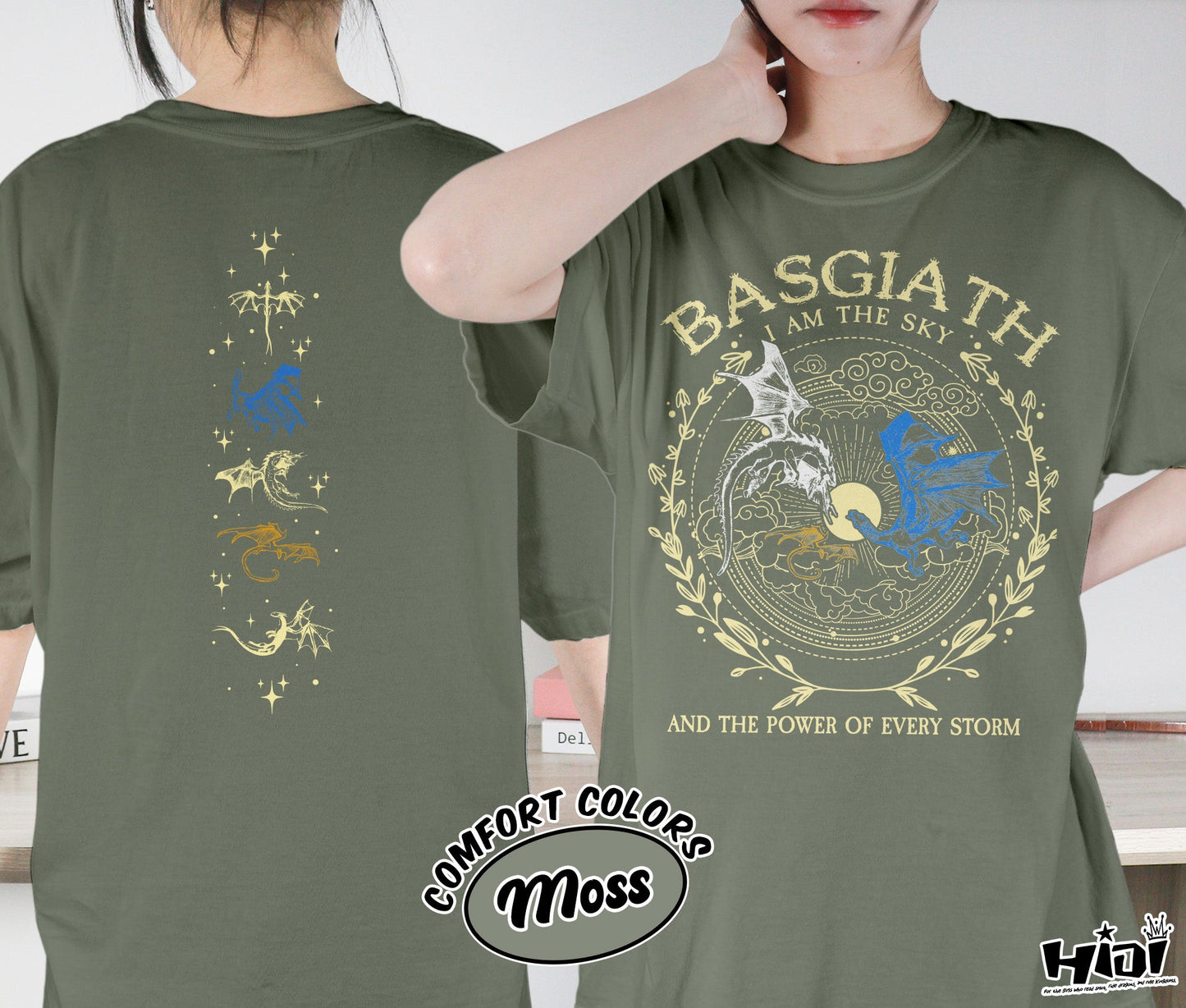 Basgiath War College Shirt, Dragon Fourth Wing Shirt, Iron Flame Shirt, I Am The Sky Shirt, Romantasy Readers Shirt, Bookish Bookworm Book Nerd Shirt, Gift for Her, Gift for Readers for Book Lovers