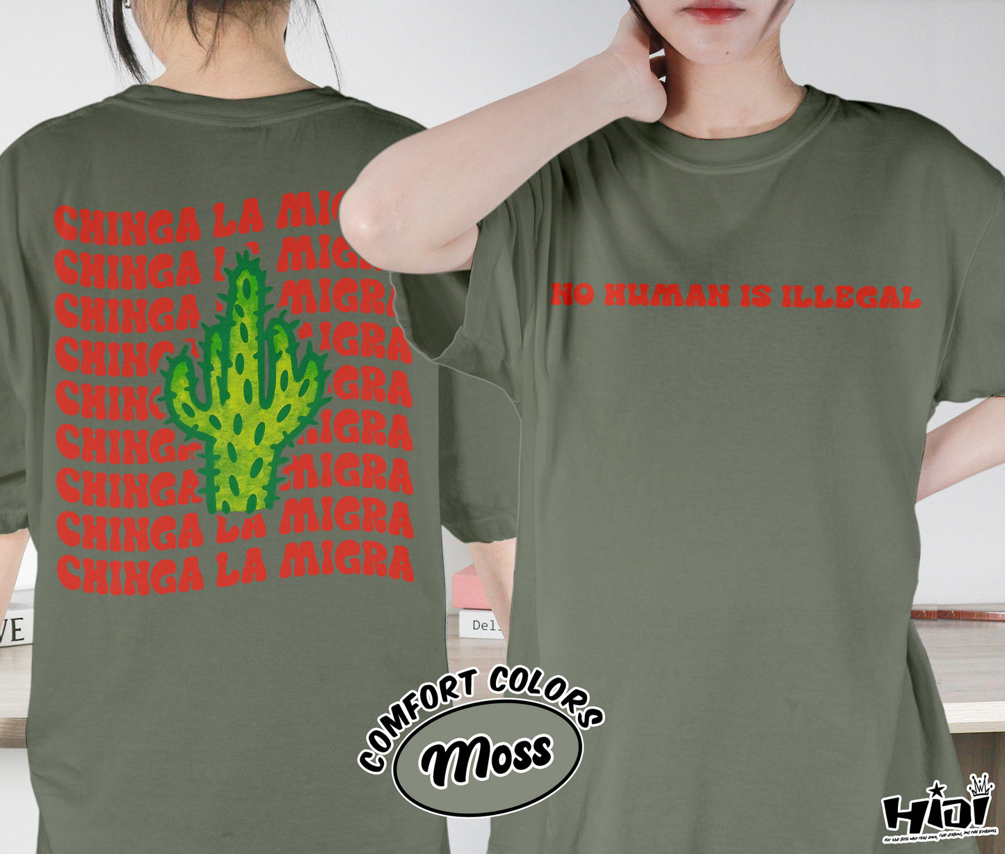 Chinga La Migra Shirt, Fck Ice Shirt, Abolish Ice Shirt, Immigrant Human Rights Shirt, LA Ice Protest, Romantasy Readers Shirt, Bookish Bookworm Book Nerd Shirt, Gift for Her, Gift for Readers for Book Lovers