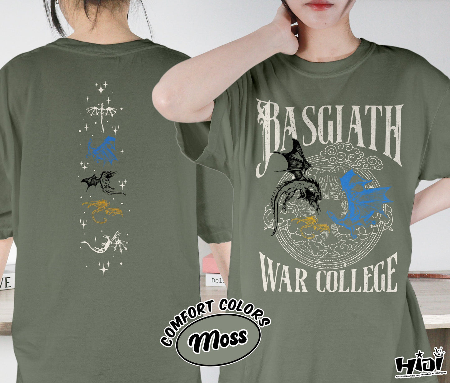 Basgiath War College Shirt, Dragon Fourth Wing Shirt, Iron Flame Shirt, Tairn and Violet Sorrengail Shirt, Romantasy Readers Shirt, Bookish Bookworm Book Nerd Shirt, Gift for Her, Gift for Readers for Book Lovers