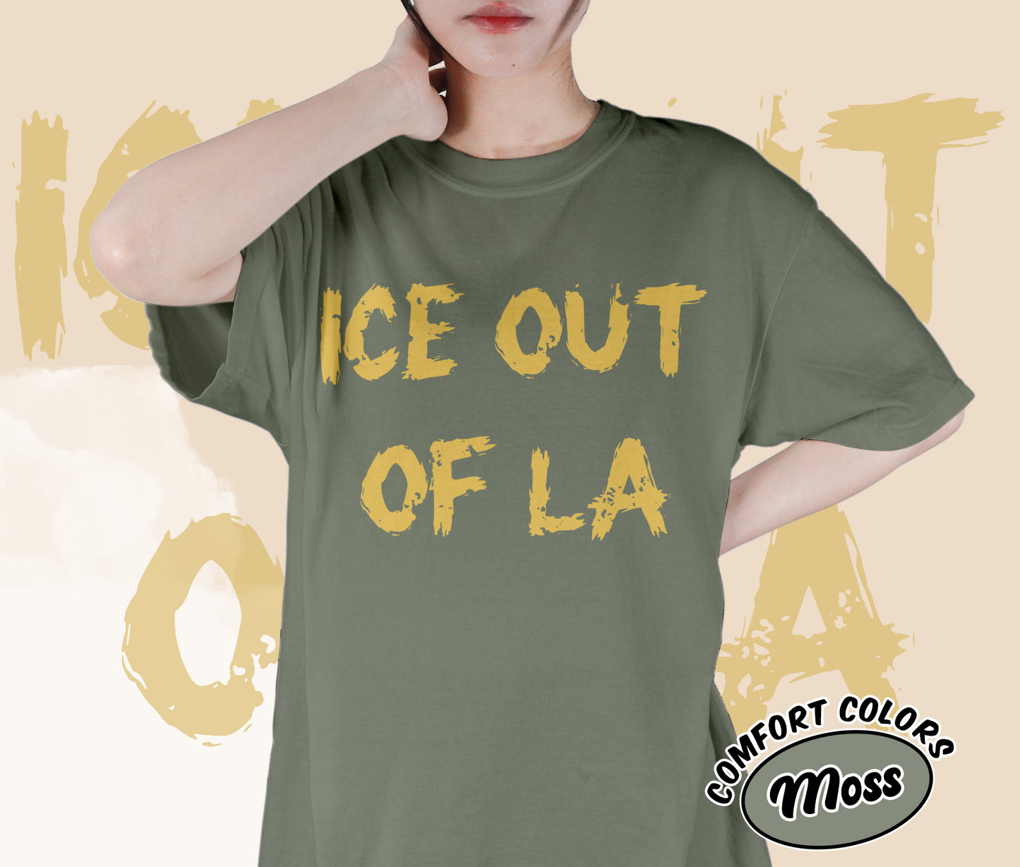 Ice Out Of La Shirt, DACA Shirt, Social Justice Shirt, Romantasy Readers Shirt, Bookish Bookworm Book Nerd Shirt, Gift for Her, Gift for Readers for Book Lovers