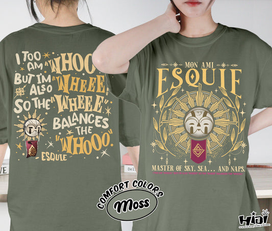 Esquie Clair Obscur Expedition Shirt, Expedition Shirt, Esquie Shirt, Game Shirt, Romantasy Readers Shirt, Bookish Bookworm Book Nerd Shirt, Gift for Her, Gift for Readers for Book Lovers