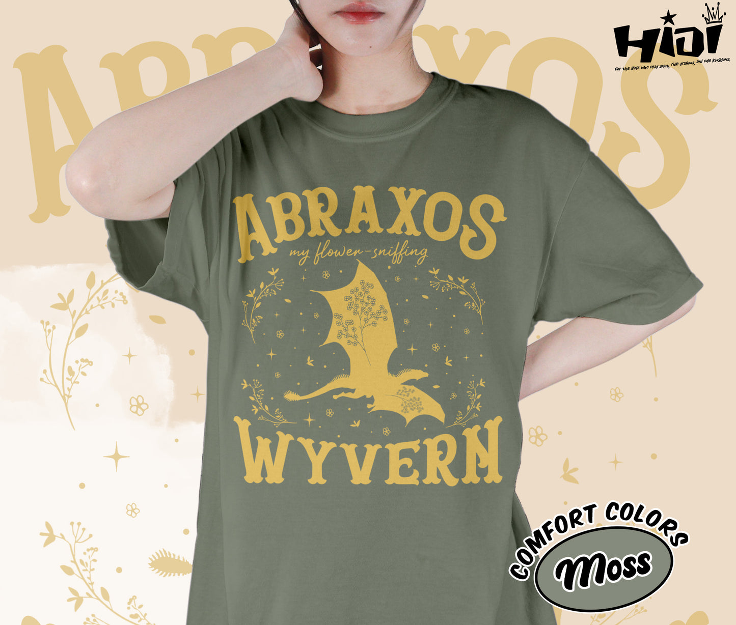 Abraxos Flower Garden Club Shirt, Throne Of Glass Flower Shirt, Throne Of Glass Shirt, Romantasy Readers Shirt, Bookish Bookworm Book Nerd Shirt, Gift for Her, Gift for Readers for Book Lovers