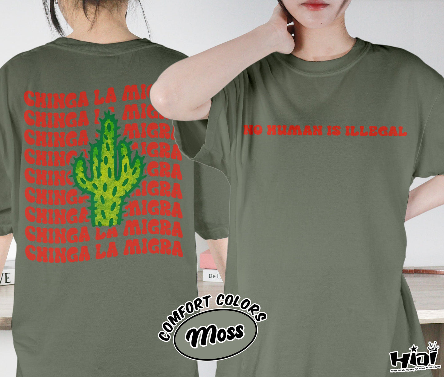 Chinga La Migra Shirt, Fck Ice Shirt, Abolish Ice Shirt, Immigrant Human Rights Shirt, LA Ice Protest, Romantasy Readers Shirt, Bookish Bookworm Book Nerd Shirt, Gift for Her, Gift for Readers for Book Lovers