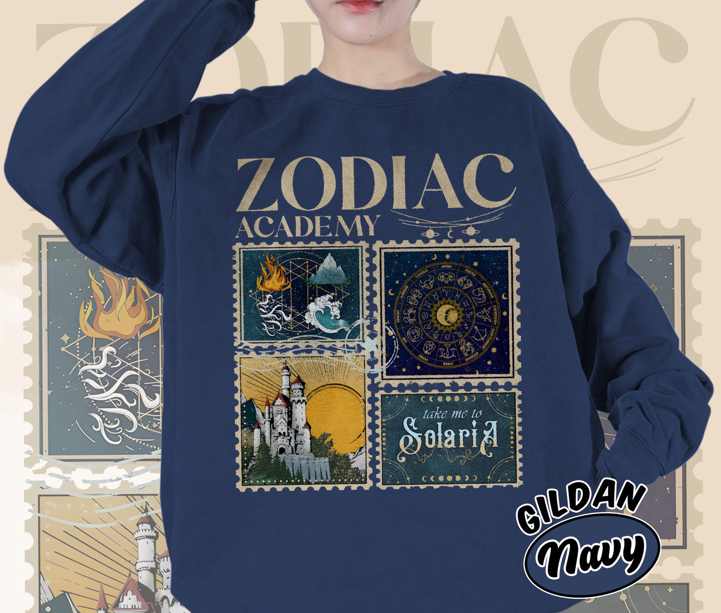 Zodiac Academy Shirt, Celestial Heirs Band Shirt, Terra Aer, Ignis and Aqua, Professor Lance Orion, Almighty Sovereign Society, Romantasy Readers Shirt, Bookish Bookworm Book Nerd Shirt, Gift for Her, Gift for Readers for Book Lovers