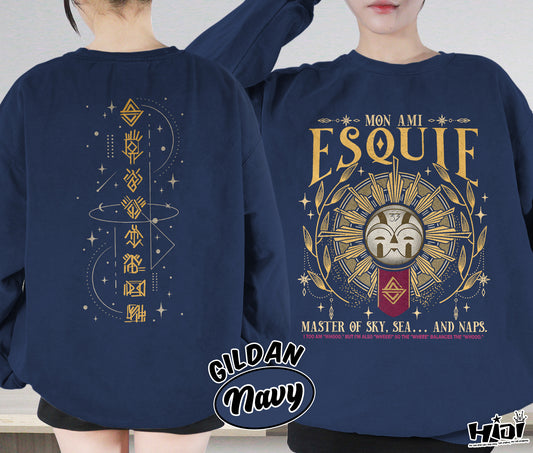 Esquie Clair Obscur Expedition Shirt, Expedition Shirt, Esquie Shirt, Game Shirt, Romantasy Readers Shirt, Bookish Bookworm Book Nerd Shirt, Gift for Her, Gift for Readers for Book Lovers