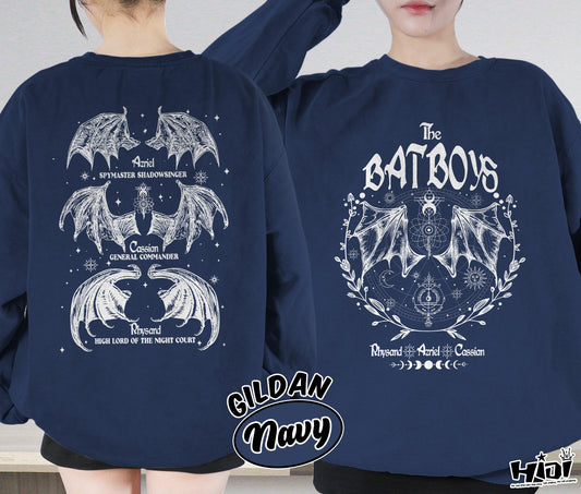Acotar The Bat Boys Shirt, Bat Boys Shirt, Cassian General Shirt, Azriel Shirt, Rhysand Shirt, Romantasy Readers Shirt, Bookish Bookworm Book Nerd Shirt, Gift for Her, Gift for Readers for Book Lovers