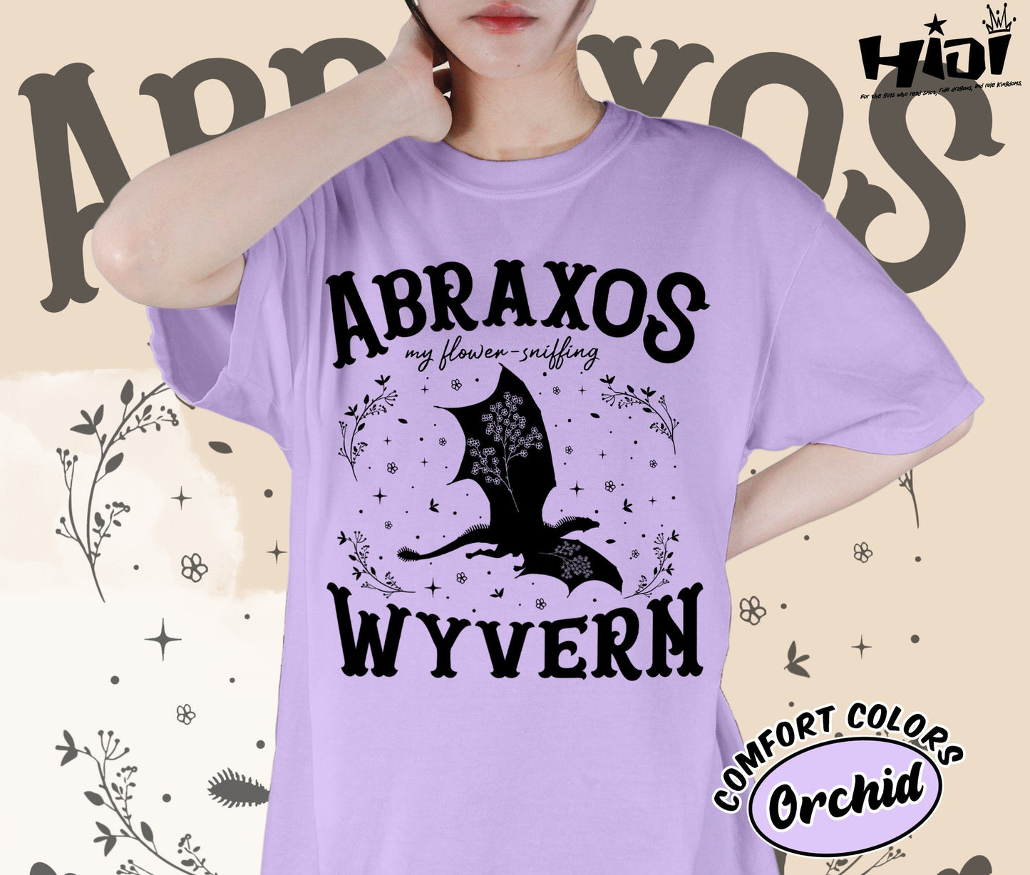 Abraxos Flower Garden Club Shirt, Throne Of Glass Flower Shirt, Throne Of Glass Shirt, Romantasy Readers Shirt, Bookish Bookworm Book Nerd Shirt, Gift for Her, Gift for Readers for Book Lovers