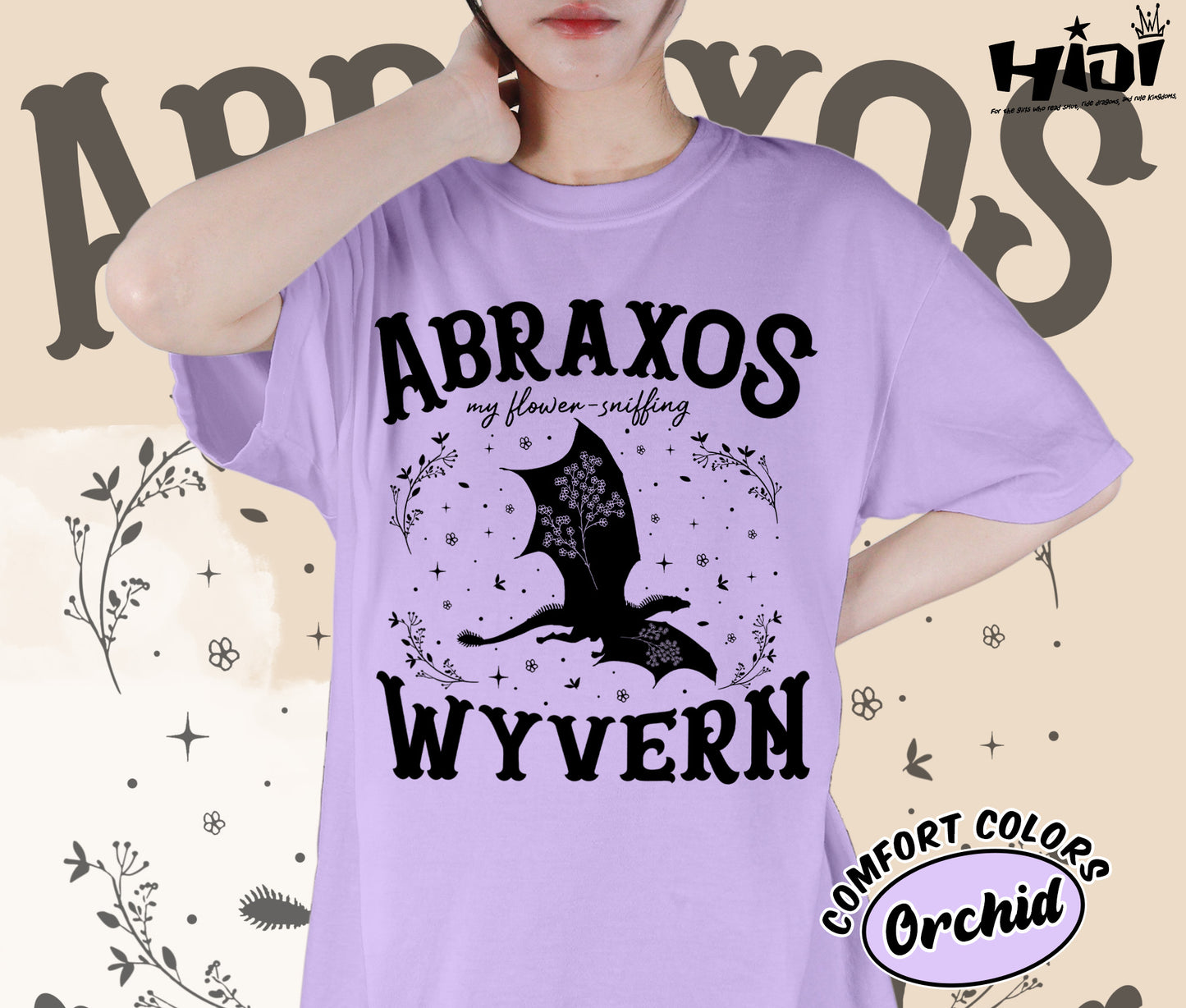 Abraxos Flower Garden Club Shirt, Throne Of Glass Flower Shirt, Throne Of Glass Shirt, Romantasy Readers Shirt, Bookish Bookworm Book Nerd Shirt, Gift for Her, Gift for Readers for Book Lovers