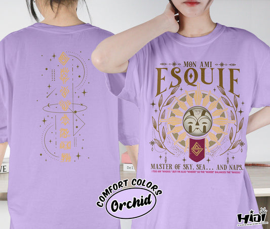 Esquie Clair Obscur Expedition Shirt, Expedition Shirt, Esquie Shirt, Game Shirt, Romantasy Readers Shirt, Bookish Bookworm Book Nerd Shirt, Gift for Her, Gift for Readers for Book Lovers