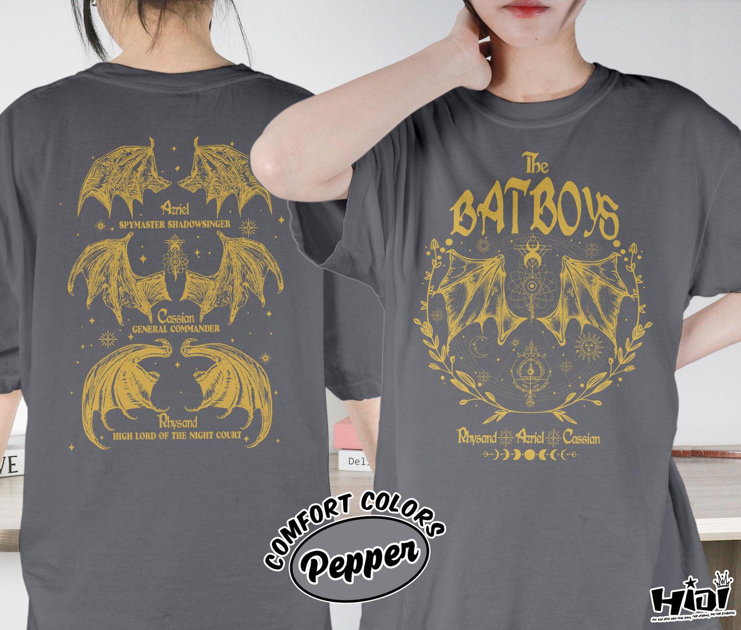 Acotar The Bat Boys Shirt, Bat Boys Shirt, Cassian General Shirt, Azriel Shirt, Rhysand Shirt, Romantasy Readers Shirt, Bookish Bookworm Book Nerd Shirt, Gift for Her, Gift for Readers for Book Lovers