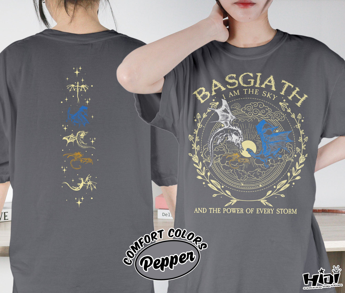 Basgiath War College Shirt, Dragon Fourth Wing Shirt, Iron Flame Shirt, I Am The Sky Shirt, Romantasy Readers Shirt, Bookish Bookworm Book Nerd Shirt, Gift for Her, Gift for Readers for Book Lovers
