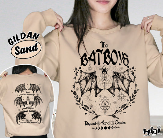 Acotar The Bat Boys Shirt, Bat Boys Shirt, Cassian General Shirt, Azriel Shirt, Rhysand Shirt, Romantasy Readers Shirt, Bookish Bookworm Book Nerd Shirt, Gift for Her, Gift for Readers for Book Lovers
