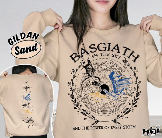 Basgiath War College Shirt, Dragon Fourth Wing Shirt, Iron Flame Shirt, I Am The Sky Shirt, Romantasy Readers Shirt, Bookish Bookworm Book Nerd Shirt, Gift for Her, Gift for Readers for Book Lovers