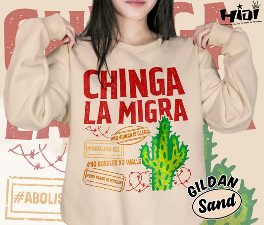 End Ice Political Shirt, Chinga La Migra Abolish Ice Shirt, No Human Is Illegal Shirt, Immigrant Human Rights, Social Justice, Romantasy Readers Shirt, Bookish Bookworm Book Nerd Shirt, Gift for Her, Gift for Readers for Book Lovers