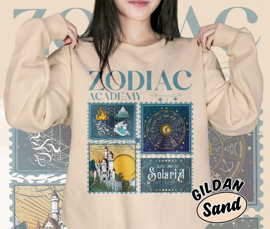 Zodiac Academy Shirt, Celestial Heirs Band Shirt, Terra Aer, Ignis and Aqua, Professor Lance Orion, Almighty Sovereign Society, Romantasy Readers Shirt, Bookish Bookworm Book Nerd Shirt, Gift for Her, Gift for Readers for Book Lovers