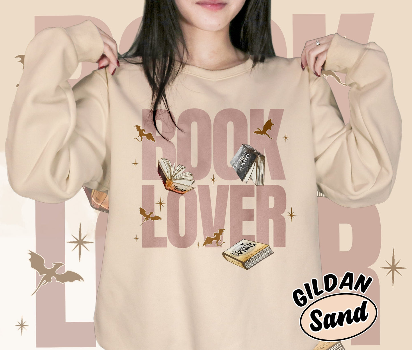 Book Lover Shirt, Fourth Wing Dragon Reader Shirt, Fantasy Bookish Shirt, Romance Readers Shirt, Fantasy Readers Shirt, Bookish Bookworm Book Nerd Shirt, Gift for Her, Gift for Readers for Book Lovers